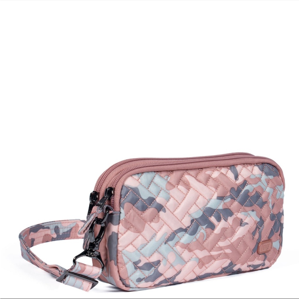 NWT Lug Coupe XL Convertible Crossbody Bag in Camo Rose🌹 - Picture 4 of 8